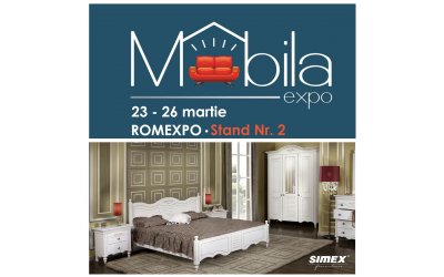 Simex vă așteaptă la târgul de mobilier de la ROMEXPO