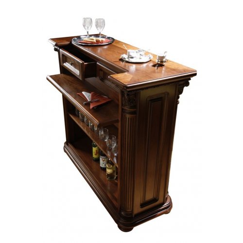 Masa lemn masiv – Pentru momente unice alături de cei dragi, Masă lemn masiv, maro/alb, bar, Veneția Lux, mobilasimex.ro