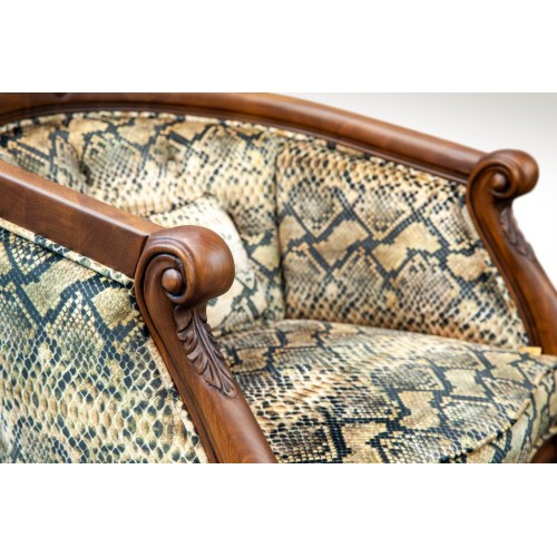 Fotolii vintage lemn masiv, Fotoliu lemn masiv, maro, Contemporan, mobilasimex.ro