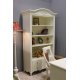 Biblioteci din lemn masiv, Bibliotecă lemn masiv, alb, Md.2, Yana