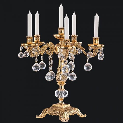 Corpuri de Iluminat, Sfesnic Candle cu 6 brate 0171-58-06, mobilasimex.ro