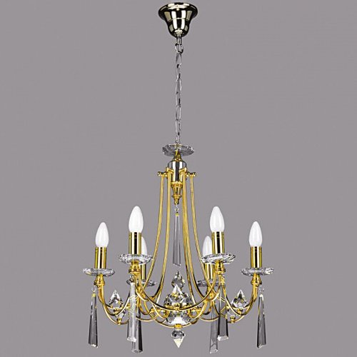 Corpuri de Iluminat, Lustra Prenses cu 6 brate 0201-58-06, mobilasimex.ro