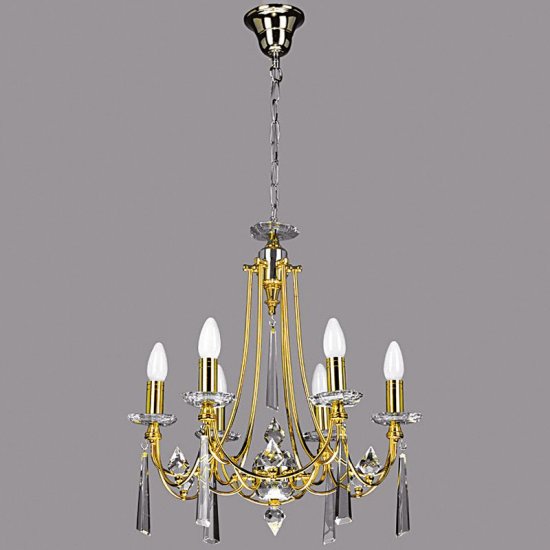 Corpuri de Iluminat, Lustra Prenses cu 6 brate 0201-58-06