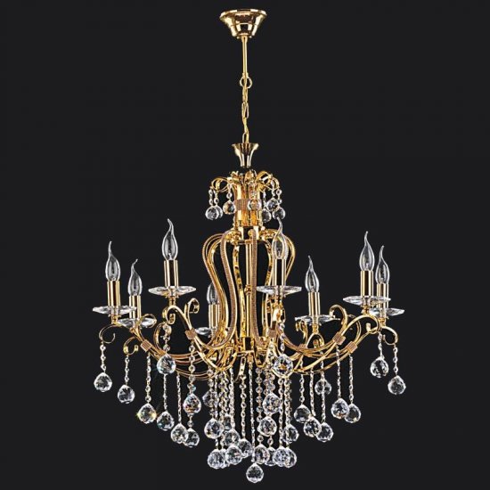 Corpuri de Iluminat, Lustra Carpe Diem cu 8 brate 0714-58-08