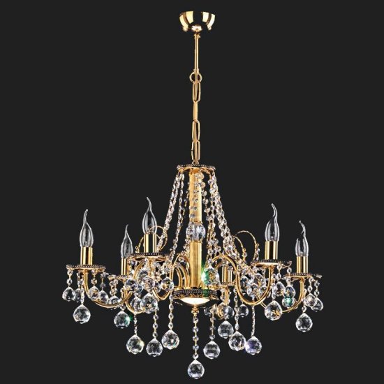 Corpuri de Iluminat, Lustra Panama cu 6 brate 0720-58-06