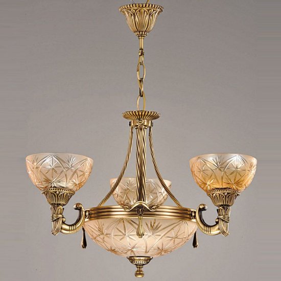 Corpuri de Iluminat, Lustra Avangard cu 3 brate 3034-52-03