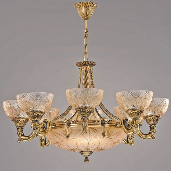 Corpuri de Iluminat, Candelabru Avangard cu 8 brate 3034-52-08