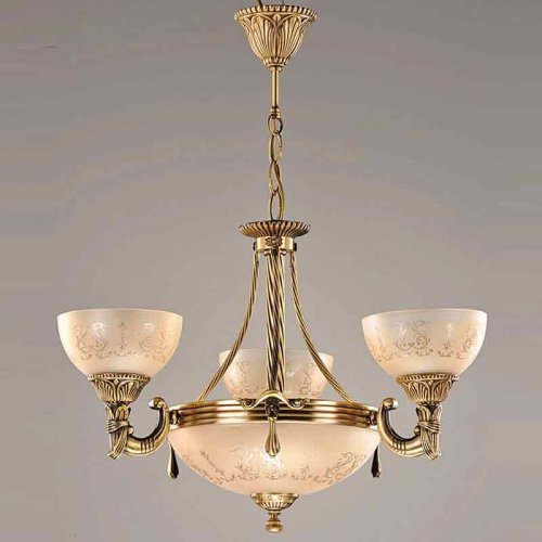 Corpuri de Iluminat, Lustra Armoni cu 3 brate 3040-52-03A, mobilasimex.ro