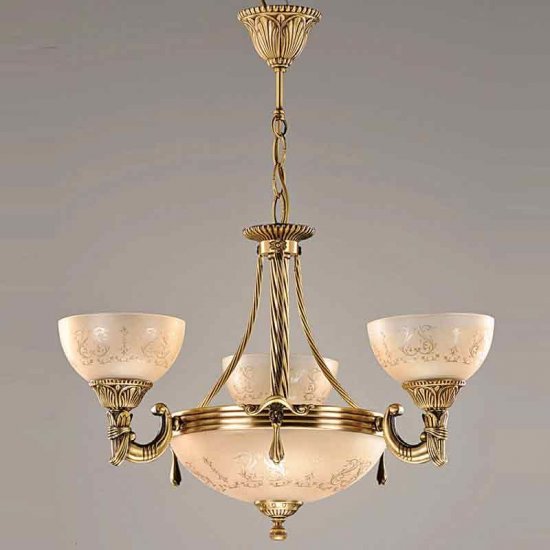 Corpuri de Iluminat, Lustra Armoni cu 3 brate 3040-52-03A