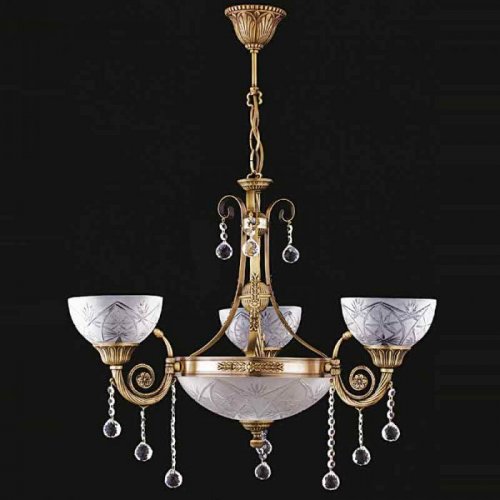 Corpuri de Iluminat, Lustra Crocur cu 3 brate 3060-52-03, mobilasimex.ro