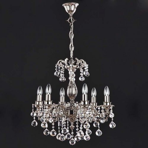 Corpuri de Iluminat, Lustra Bergama cu 6 brate 6161-51-06, mobilasimex.ro