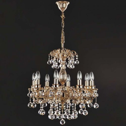 Corpuri de Iluminat, Lustra Bergama cu 8 brate 6161-58-08, mobilasimex.ro