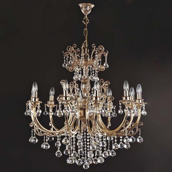 Corpuri de Iluminat, Lustra Milas cu 10 brate 6162-58-10