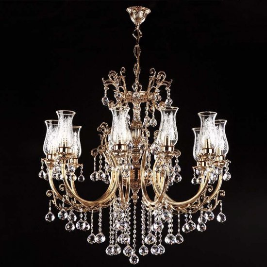 Corpuri de Iluminat, Lustra Milas cu 10 brate 6162-58-10F