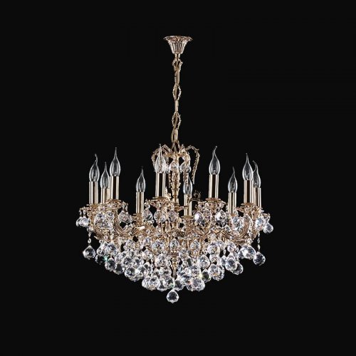 Corpuri de Iluminat, Lustra Cristaline cu 10 brate 6426-68-10, mobilasimex.ro