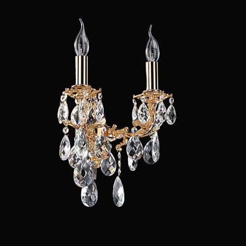 Corpuri de Iluminat, Aplica Cristaline cu 2 brate 6426-68-29B, mobilasimex.ro
