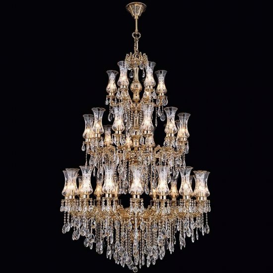Corpuri de Iluminat, Candelabru Cristaline cu 36 brate 6426-68-36F