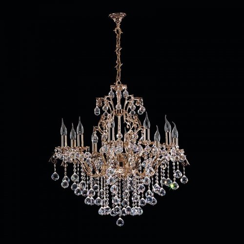 Corpuri de Iluminat, Lustra White House cu 10 brate 6457-68-10, mobilasimex.ro