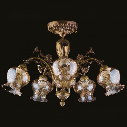 Corpuri de Iluminat, Lustra Rose cu 5 brate 7221-52-45B, mobilasimex.ro