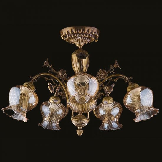 Corpuri de Iluminat, Lustra Rose cu 5 brate 7221-52-45B