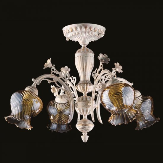 Corpuri de Iluminat, Lustra Rose cu 4 brate 7221-70-44B