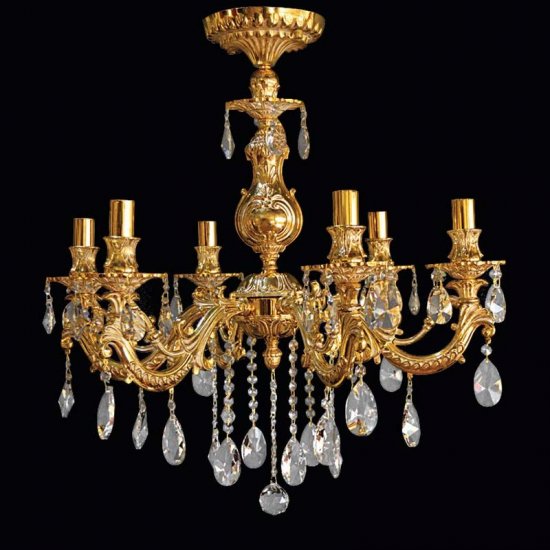 Corpuri de Iluminat, Lustra Deluxe cu 6 brate 7244-58-46