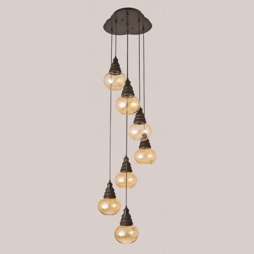 Corpuri de Iluminat, Lustra Benna 7272-54-07F, mobilasimex.ro