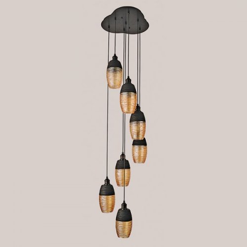 Corpuri de Iluminat, Lustra Bergama 7272-54-07L, mobilasimex.ro