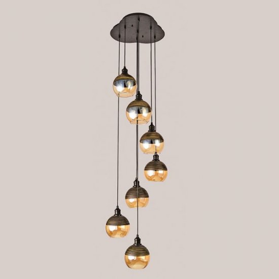 Corpuri de Iluminat, Lustra Bergama 7272-54-07U