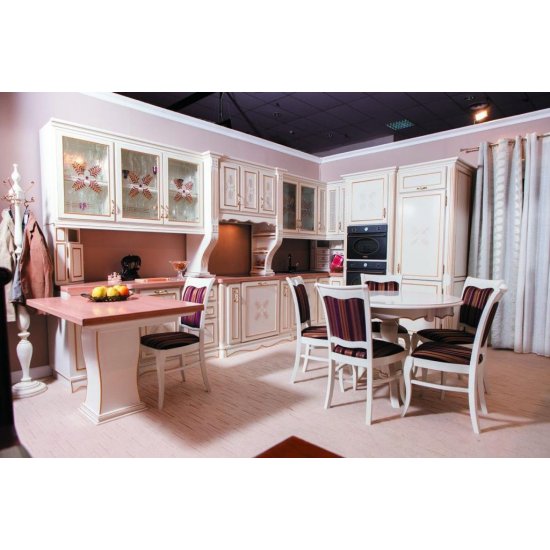 Bucatarii lemn masiv, Bucătărie lemn masiv, model 2, Toscana