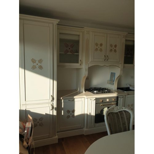 Mobilă bucatarie lemn masiv – Combinația ingenioasă dintre calitate și funcționalitate, Bucătărie lemn masiv, model 4, Toscana, mobilasimex.ro