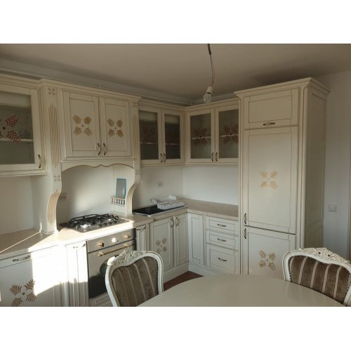 Mobilă bucatarie lemn masiv – Combinația ingenioasă dintre calitate și funcționalitate, Bucătărie lemn masiv, model 4, Toscana, mobilasimex.ro