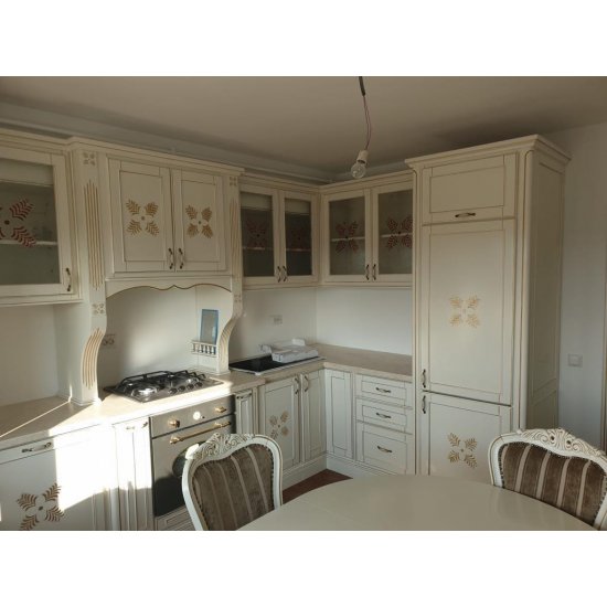 Bucatarii lemn masiv, Bucătărie lemn masiv, model 4, Toscana