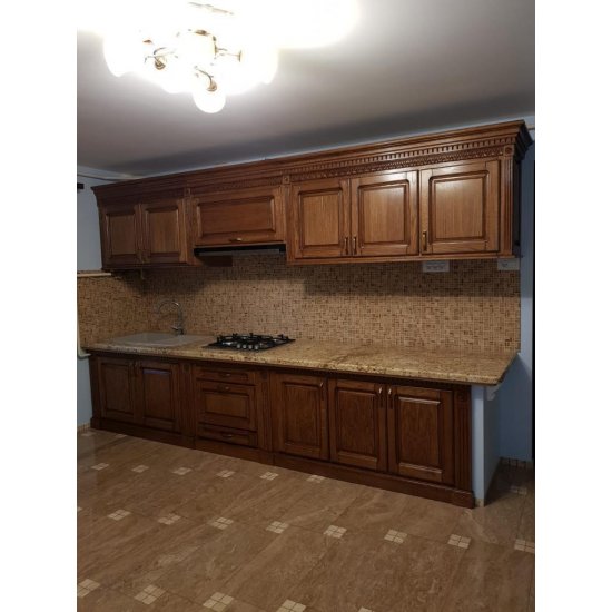 Bucatarii lemn masiv, Bucătărie lemn masiv, model 5, Veneția