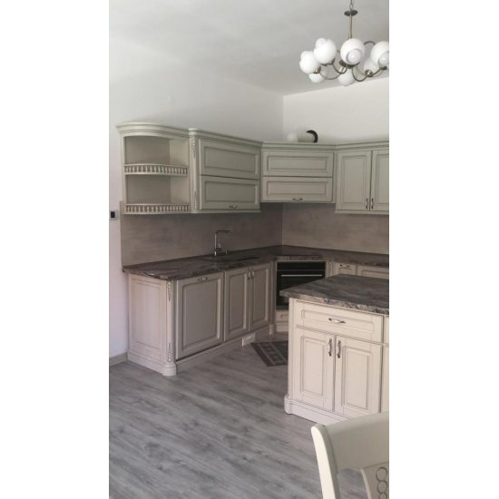 Bucatarii lemn masiv, Bucătărie lemn masiv, model 6, Rafael