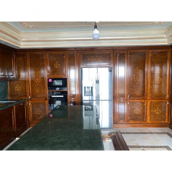 Bucatarii lemn masiv, Bucătărie lemn masiv, model 7, Cleopatra