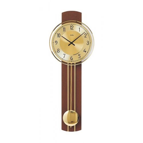 Mic mobilier lemn masiv – Accesoriile originale pentru locuința ta!, Ceas cu pendula AMS 7115/1, 60x22 cm, mobilasimex.ro
