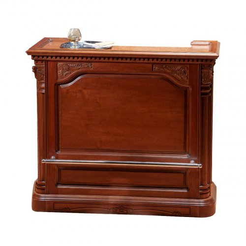 Masa lemn masiv – Pentru momente unice alături de cei dragi, Masă lemn masiv, maro/alb, bar, Cristina, mobilasimex.ro