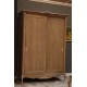 Dulap lemn masiv, maro, 2 uși glisante, inserții ornamentale, Jasmina