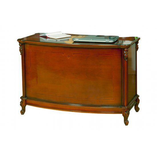 Birouri din lemn masiv, Masă lemn masiv, maro/alb, birou, Firenze