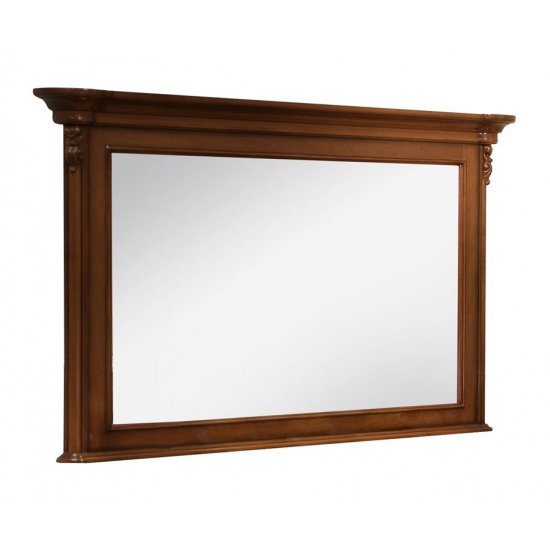 Rame Oglinzi din Lemn Masiv, Oglindă Md. 2 Lemn Masiv, Maro/Alb, Firenze