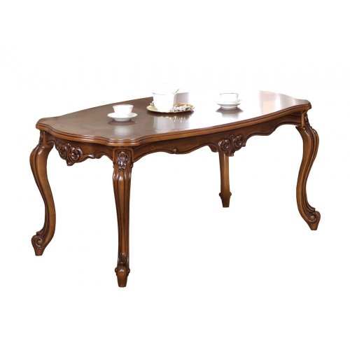 Masuta lemn masiv – Eficiență și atenție la detalii, Măsuță lemn masiv, maro/alb, dreptunghiulară, Royal, mobilasimex.ro