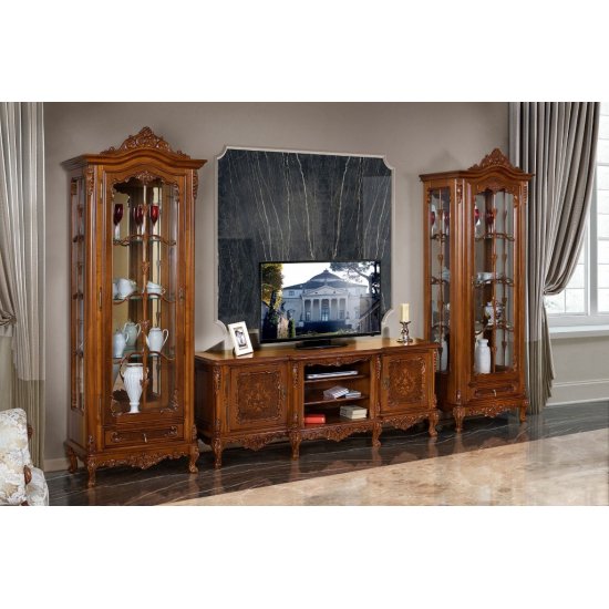 Mobila living lemn masiv, Plasma - Cleopatra