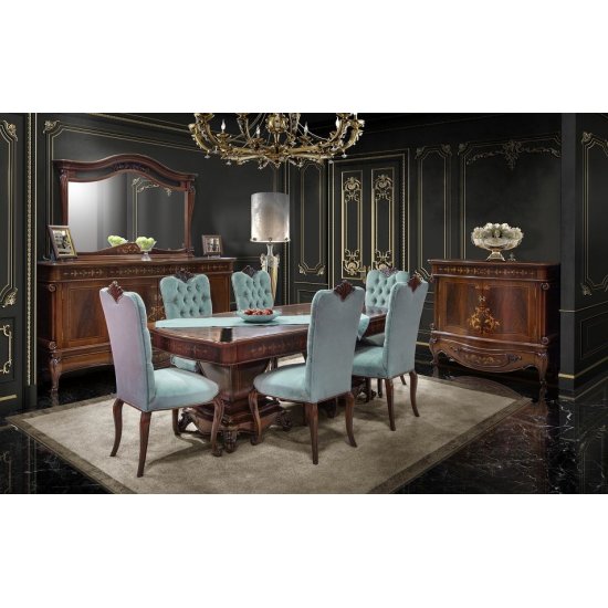 Mobila living lemn masiv, Sufragerie - Mona Lisa Lux