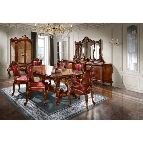 Mobila living lemn masiv, Sufragerie - Cleopatra Lux