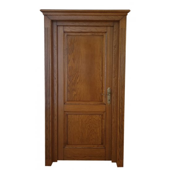 Usi lemn masiv, Ușă lemn masiv, maro, 10-usa interior SMX2