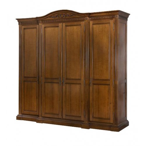 Comparare Produse, Dulap lemn masiv, maro/alb, 4 uși, Veneția, mobilasimex.ro